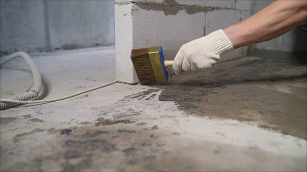 SJ Waterproofing Pros Basement Waterproofing coverage map for Newbern, TN and surrounding area